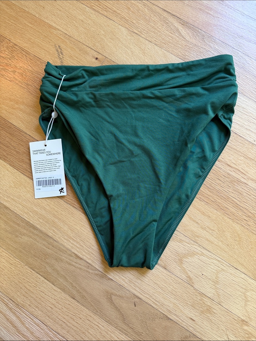 Monday Swimwear Sorrento High-Rise Bikini Bottoms